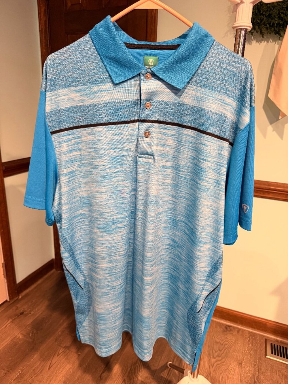 ProTour Large Men's Golf Polo Shirt